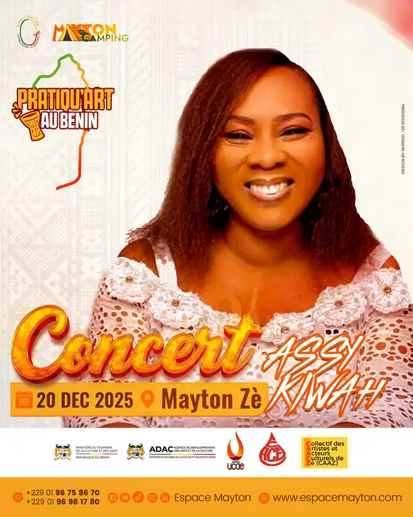 Affiche du concert d'Assy Kiwah