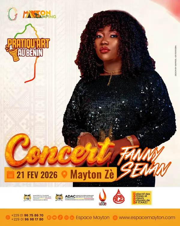 Affiche du concert de Fanny Senan
