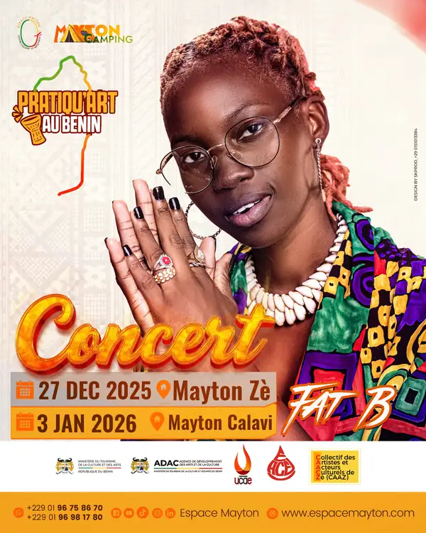 Affiche du concert de Fat B