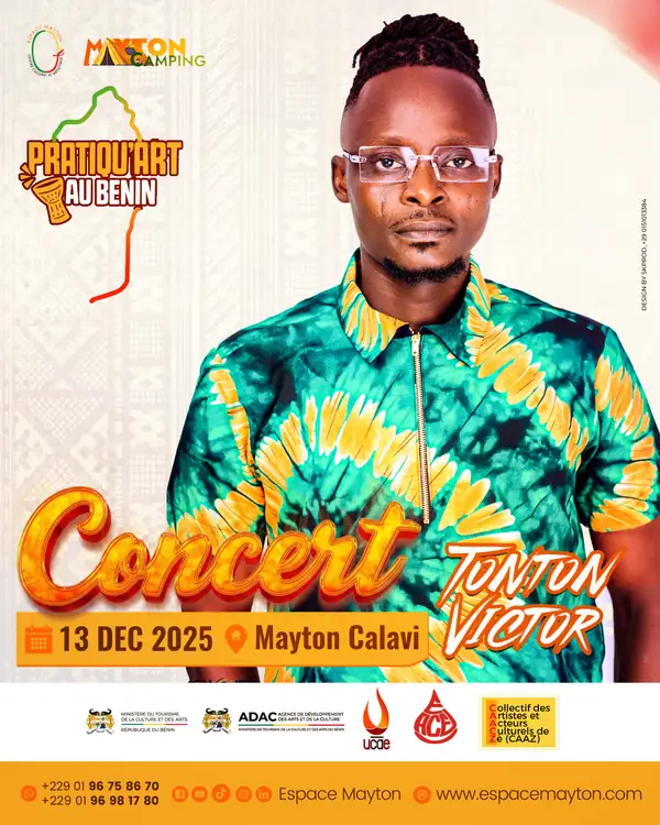 Affiche du concert de Tonton Victor