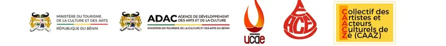 Partenaires : Ministère du Tourisme, de la Culture et des Arts (République du Bénin), ADAC, UCAE, ACE, Collectif des Artistes et Acteurs Culturels de Zè (CAAZ)